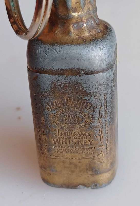 Jack Daniels 10 million cases sold keychain *rare*