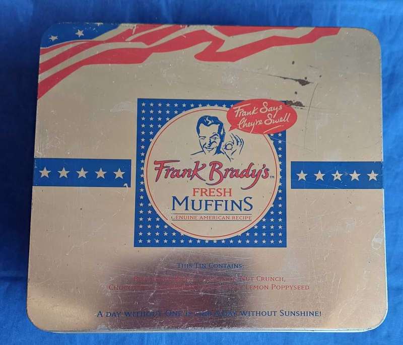 Frank Brady`s muffins tin