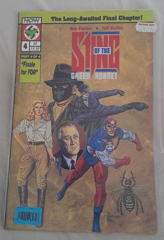 Sting of the Green Hornet comic