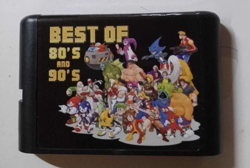 Sega Mega Drive 196 in 1 cartridge