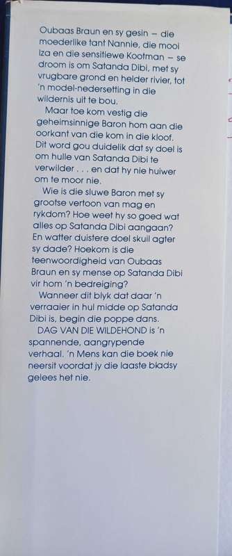Dag van die wildehond deur Johann Bekker