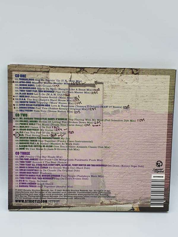 Strictly Todd Terry (Unmixed DJ Format) (2007, 3 CD)