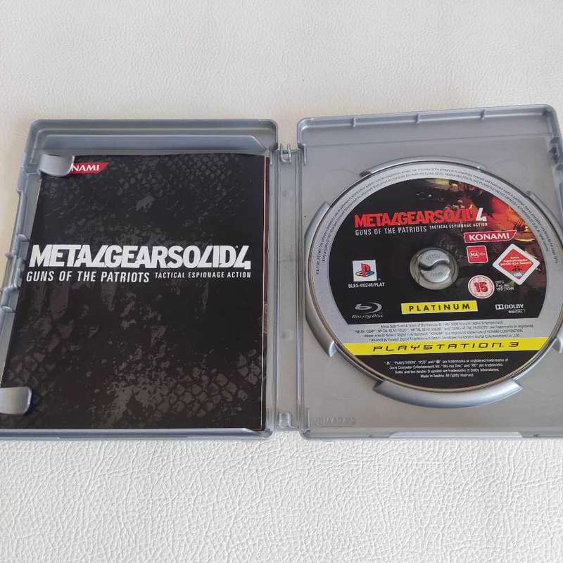 Metal Gear Solid 4 PS 3