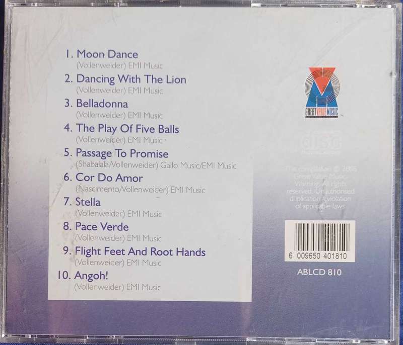 Best of Andreas Vollenweider cd