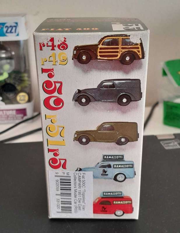 Fiat 500C Topolino Van
