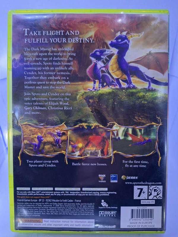The Legend of Spyro: Dawn of the Dragon (XBOX 360)