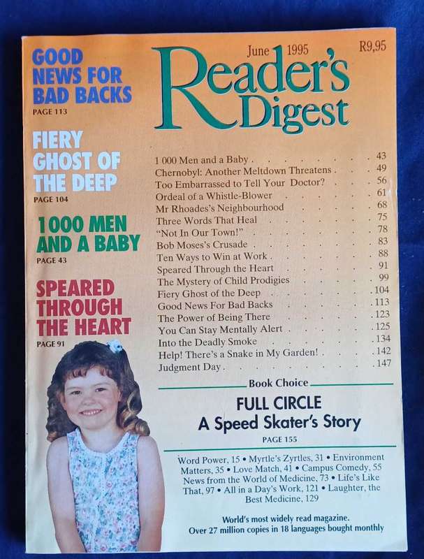 Reader's digest magazine June 1995