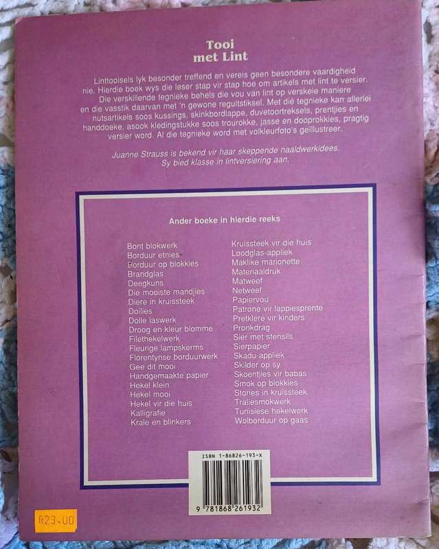 Tooi met lint deur Juanne Strauss