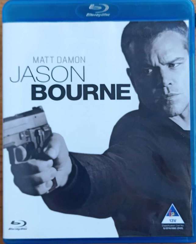 Jason Bourne (Matt Damon) Blu-ray