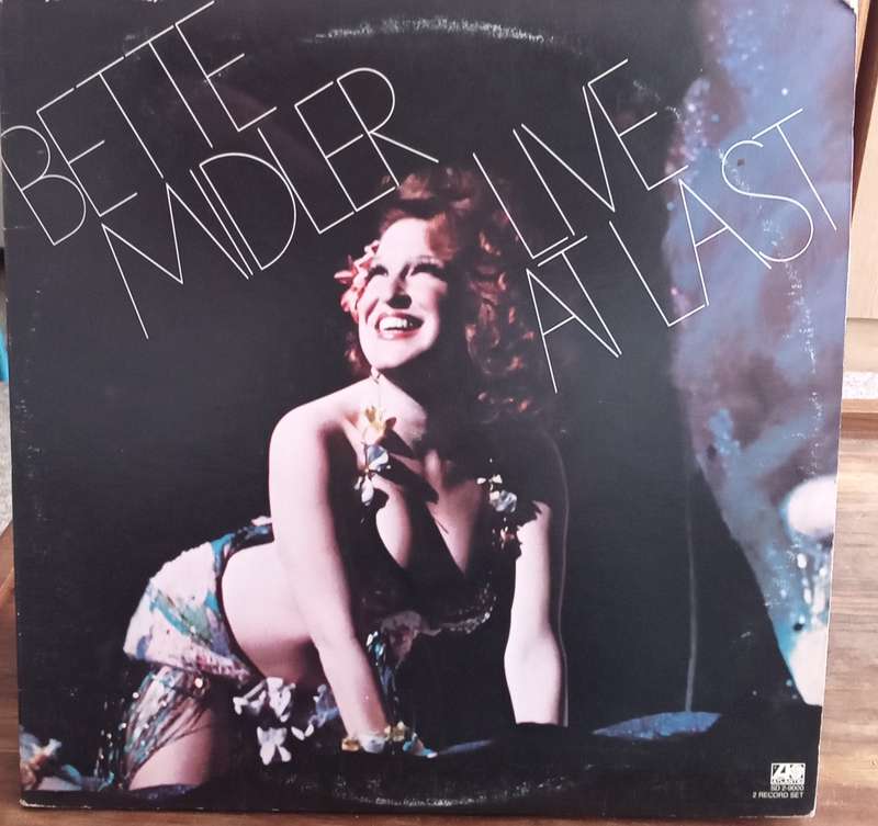 BETTER MIDLER - LIVE AT LAST LP VINYL RECORD. DOUBLE ALBUM.