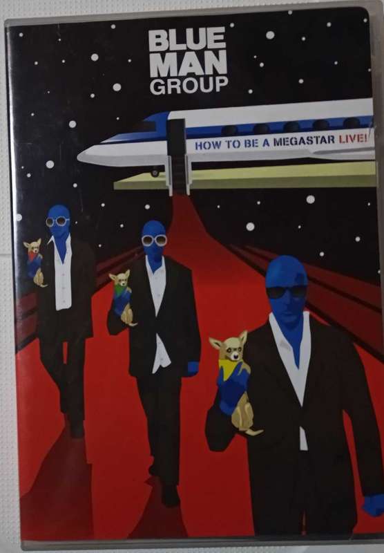 Blue Man Group - How to be a Megastar LIVE DVD + CD Import