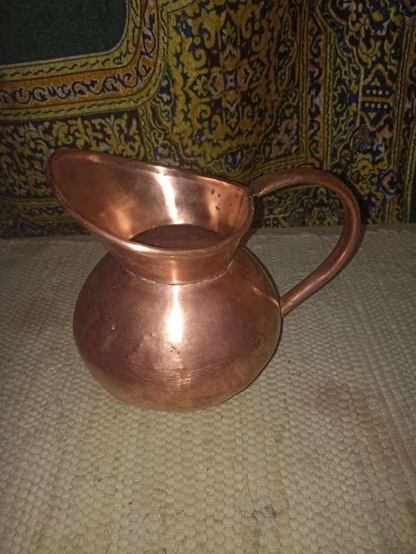 Red copper De klerk Jug
