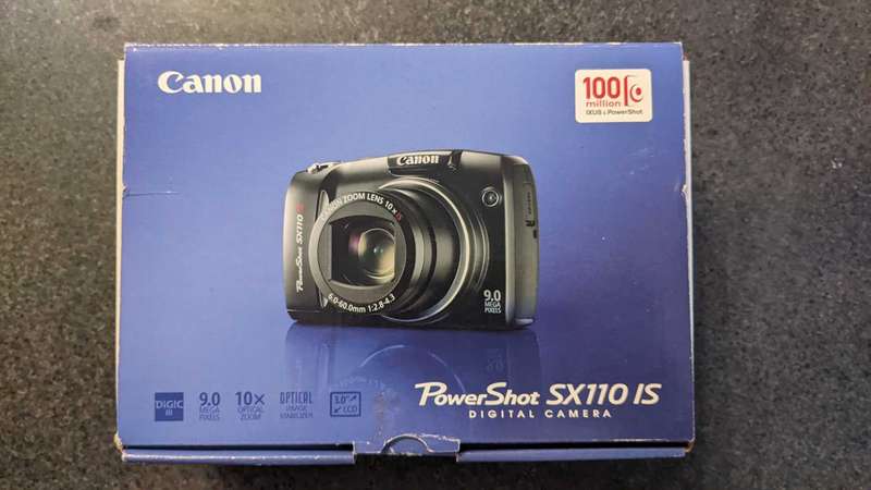 Canon Power shot SX110 IS camera