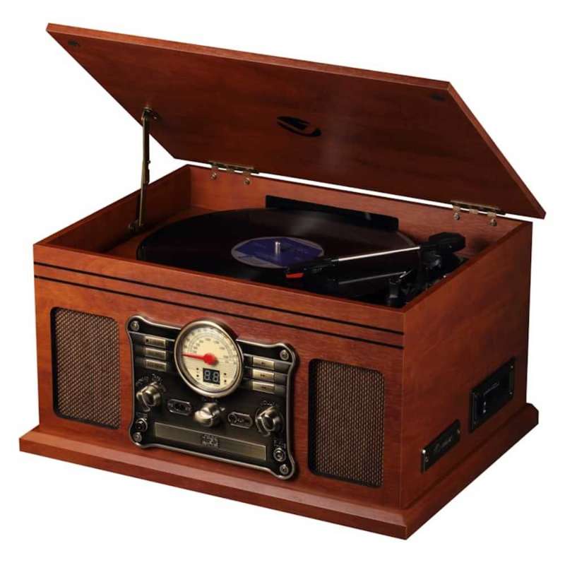 Volkano vinyl series turntable and Bluetooth Speaker
