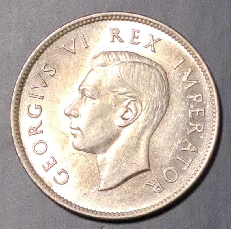 1941 Silver Union SA Florin Two Shillings (2S)