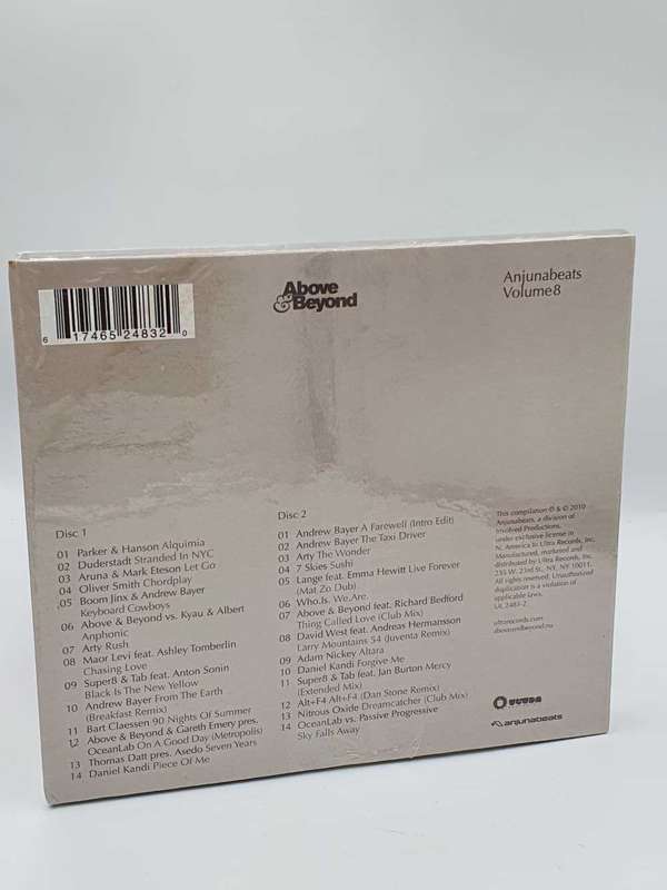 Above & Beyond  Anjunabeats Volume 8 (2010, Digipak, CD) Sealed