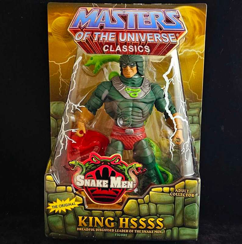 Mattel Masters of the Universe Classics King Hssss (MOTUC)