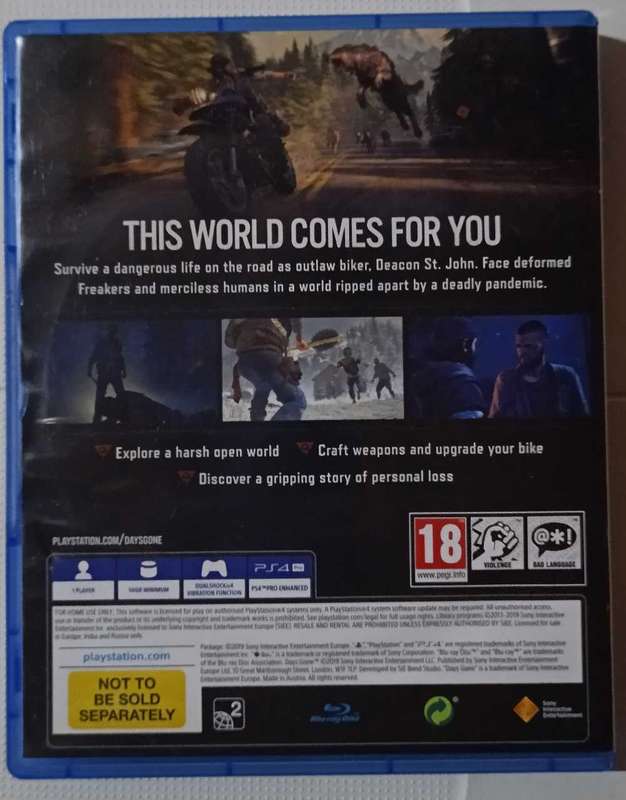 Days Gone for Ps4 (CIB)
