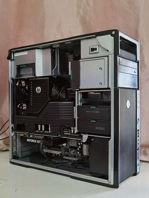 HP Z620 WORKSTATION DUAL INTEL XEON CPU's / GTX 1650SUPER GPU