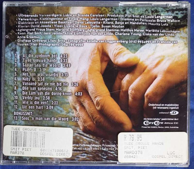 Piet Smit - Twee growwe hande cd
