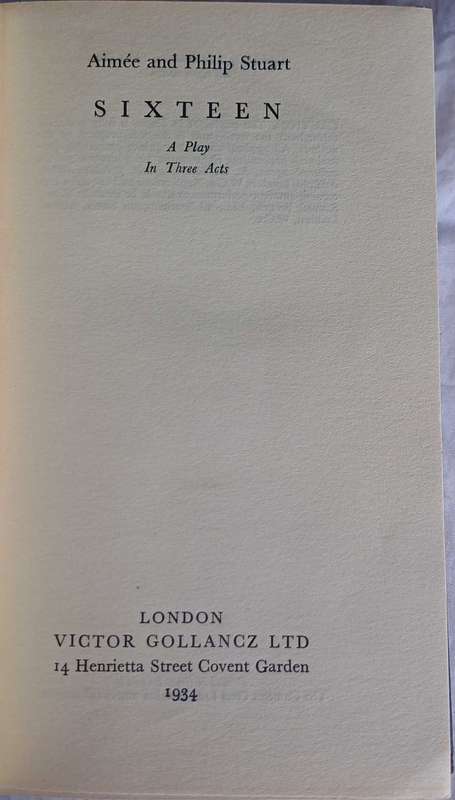 Sixteen by Aimee and Philip Stuart