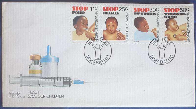 First day envelope - Save our children