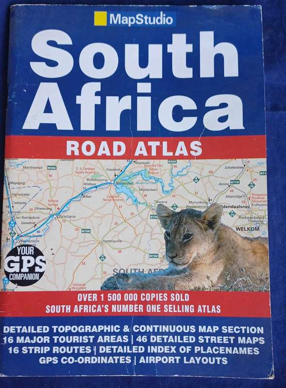 South Africa road atlas