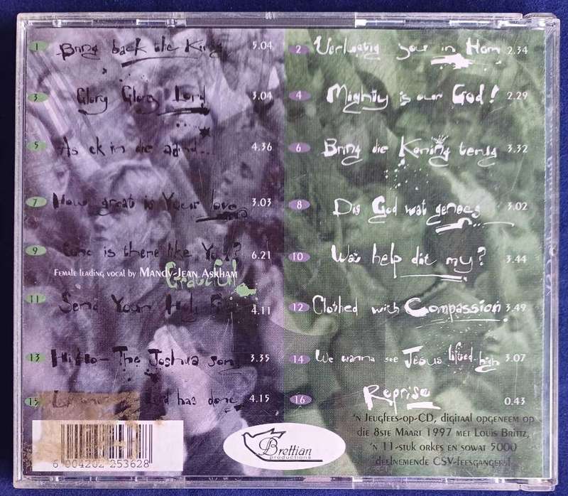 Louis Britz en die CSV cd