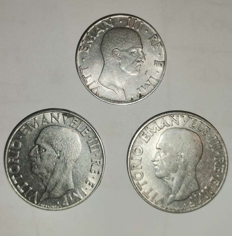 1940 & 1941 Italy coins