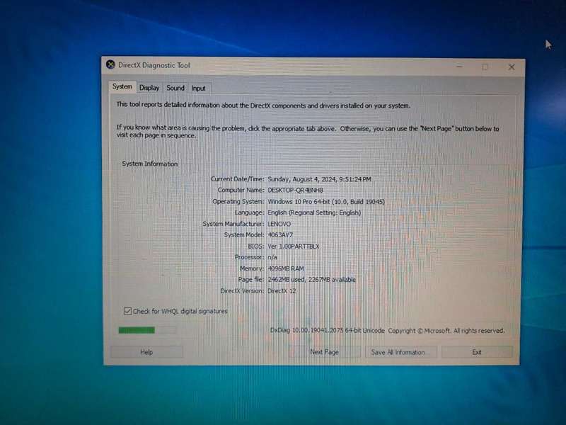 Lenovo W500 laptop