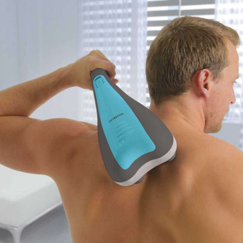 Electric Body Massager Powerful Double Headed Body Massage Hammer-Open Box