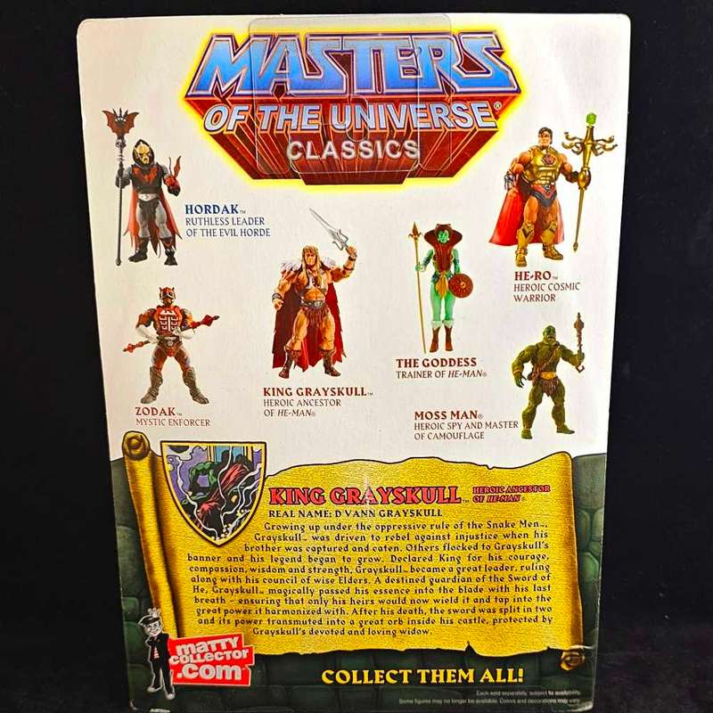 MATTEL Masters of the Universe Classics King Grayskull (MOTUC New sealed)
