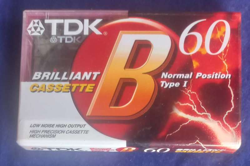 TDK B60 tape *sealed*