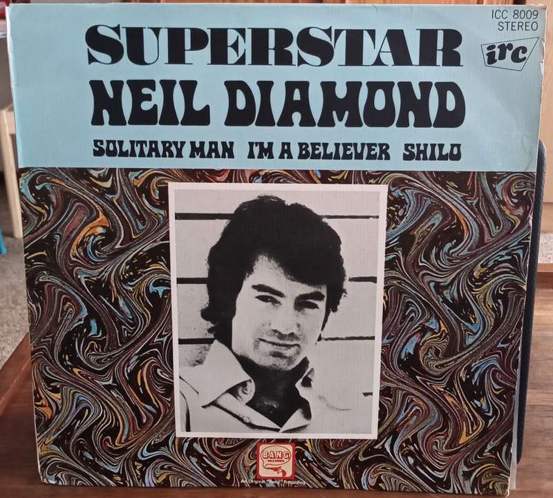 NEIL DIAMOND - SUPER STARS LP VINYL RECORD