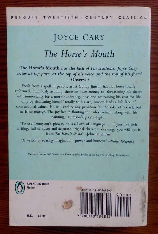 The Horse's Mouth by Joyce Cary