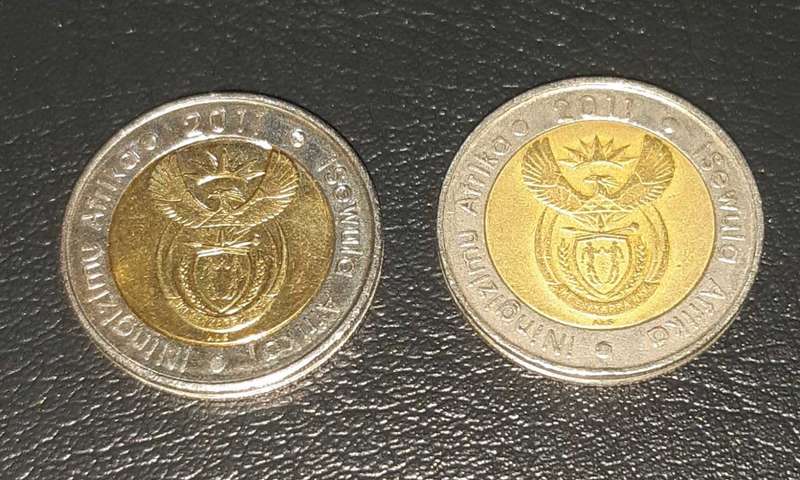 2011 R5 coins