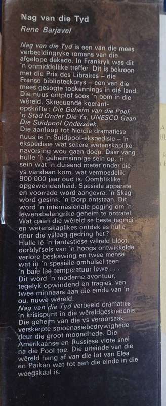 Nag van die tyd deur Rene Barjavel