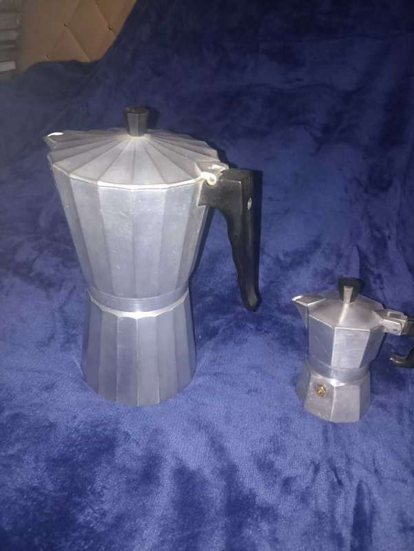 Vintage Italian coffee kettles