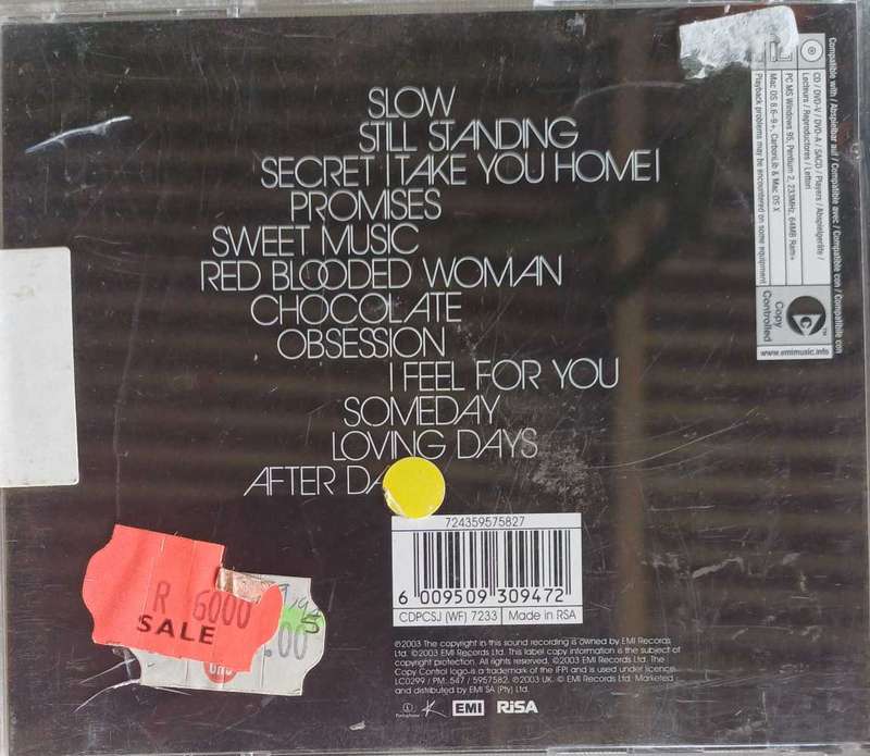 Kylie - Body language cd