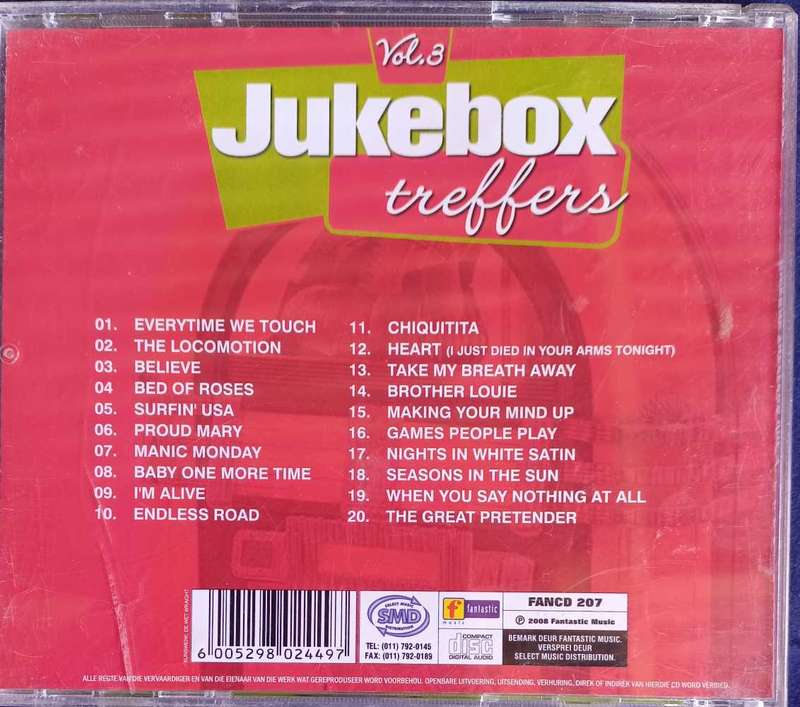 Jukebox treffers vol 3 (cd)
