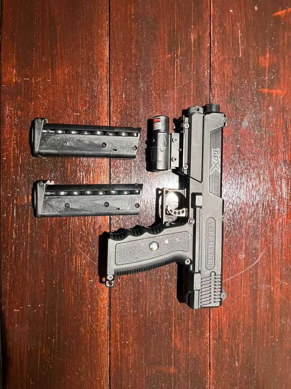 Tippman Tipx with Gamo Laser