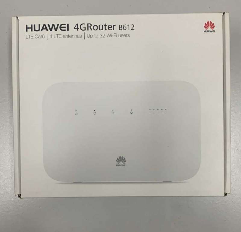Huawei B612 4G Home WiFi Router - Open to All Networks (Used)