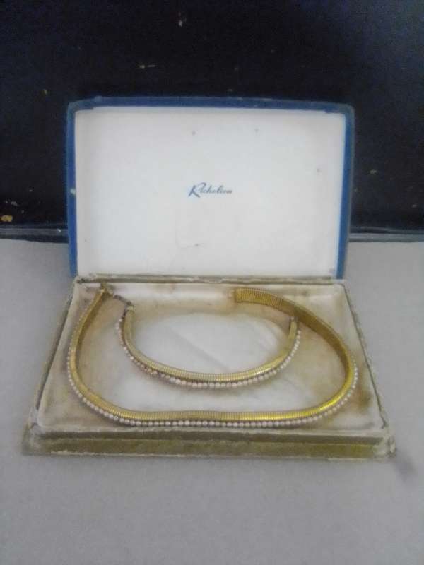 Vintage Richelieu Neck and Arm Bracelet.