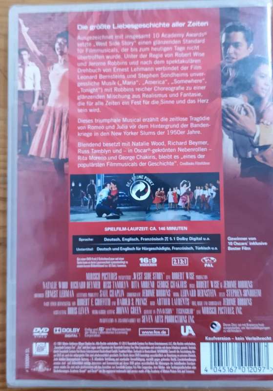 West Side Story (Sealed DVD)