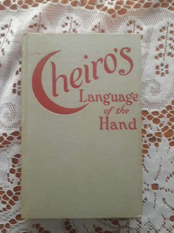 OCCULT BOOK CHEIRO,'S LANGUAGE OF THE HAND - CLASSIC OF PALMISTRY - HARDCOVER