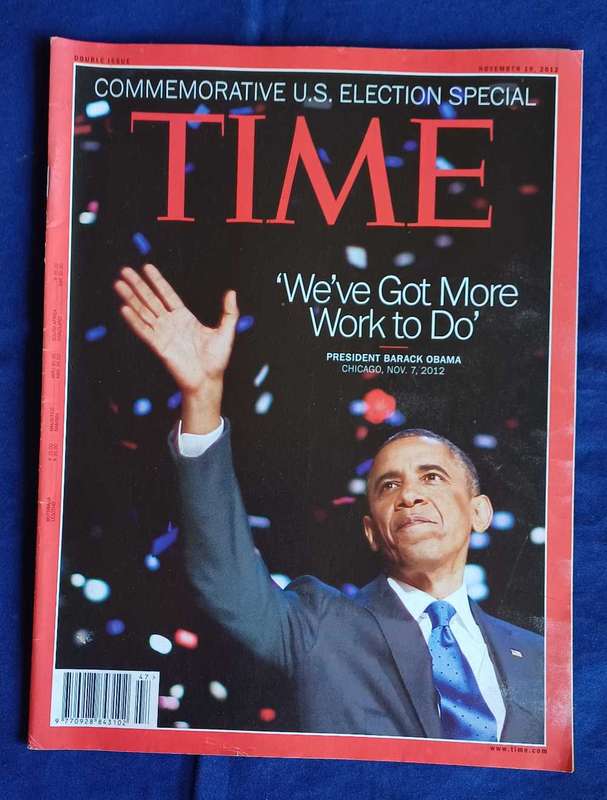 Time magazine November 19, 2012