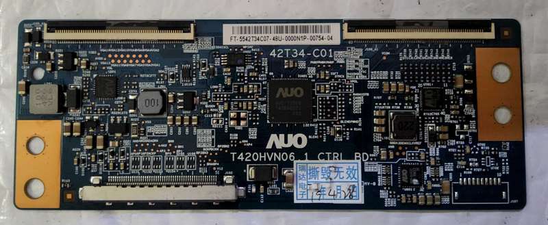 JVC 42T34-C01 TCON Board for 42 inch TV Replacement 42inch Television Timing CONtrol T-CON Board