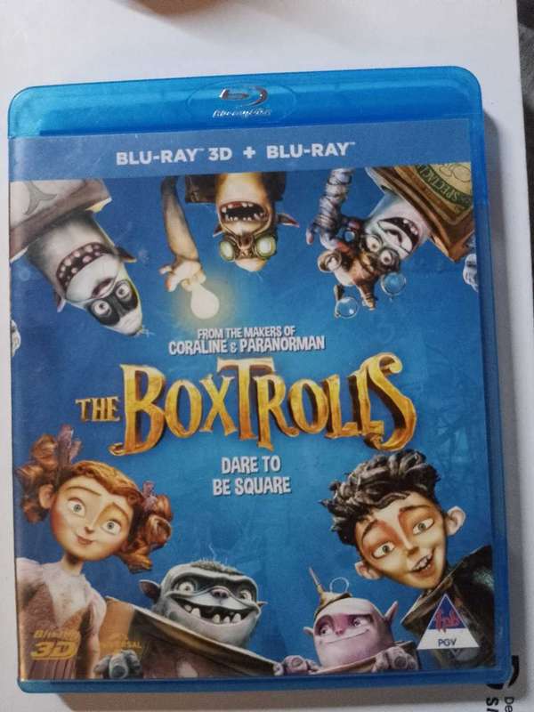 The Boxtrolls on Blu-ray + 3D