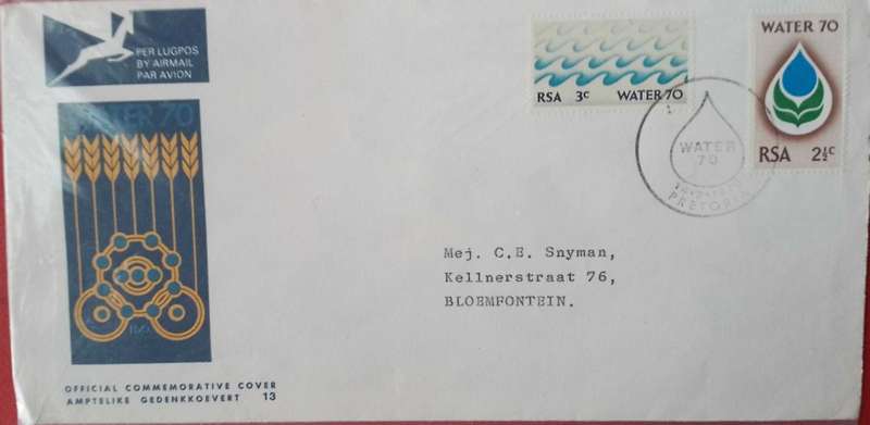 Rsa #13 fdc 1970