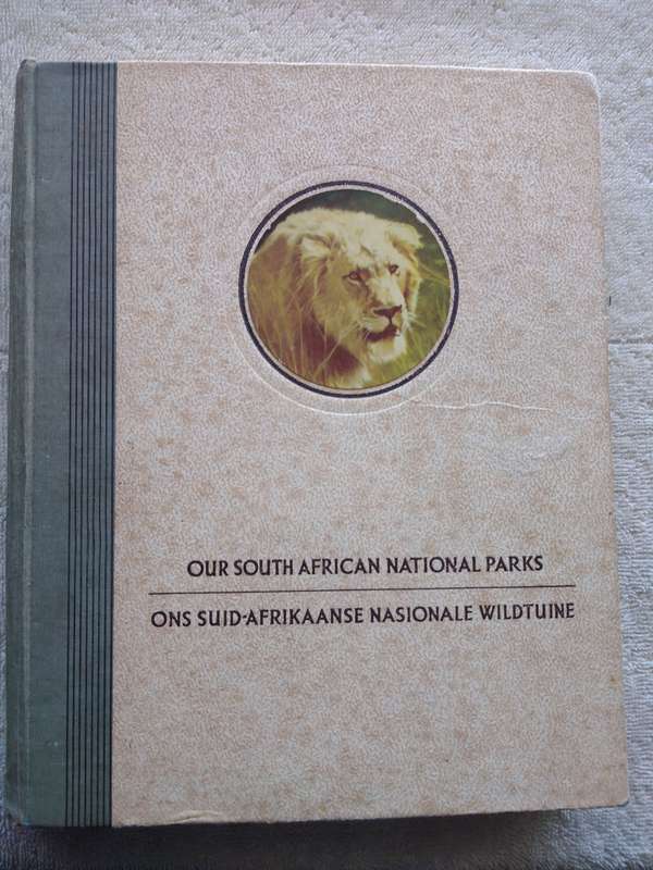 Cigarette card books - Our South African national National Parks, Flora and Birds